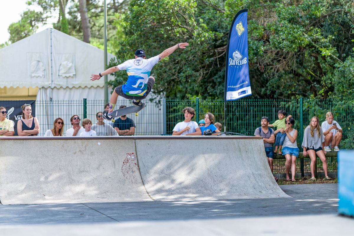 Compétition de skateboard du Mimbeau au Cap Ferret